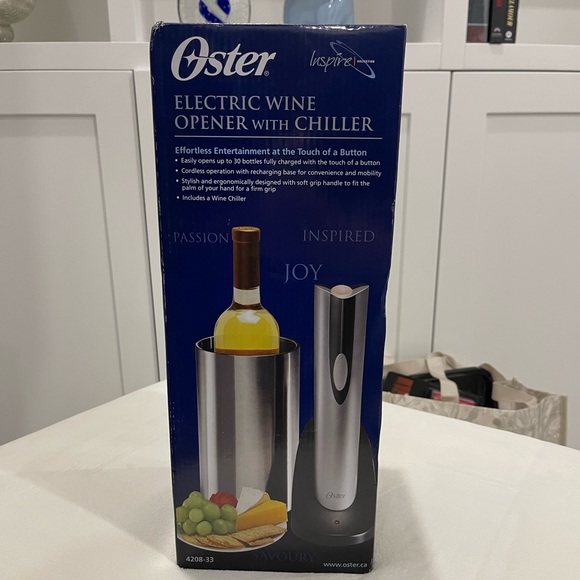 Oster - Electric wine opener with Chiller - Picture 1 of 5
